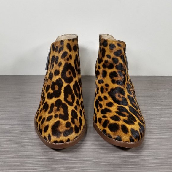 1. STATE Rosita Side Zip Ankle Bootie, Leopard Print, Womens Size 6.5 M / 37 - Picture 2 of 10